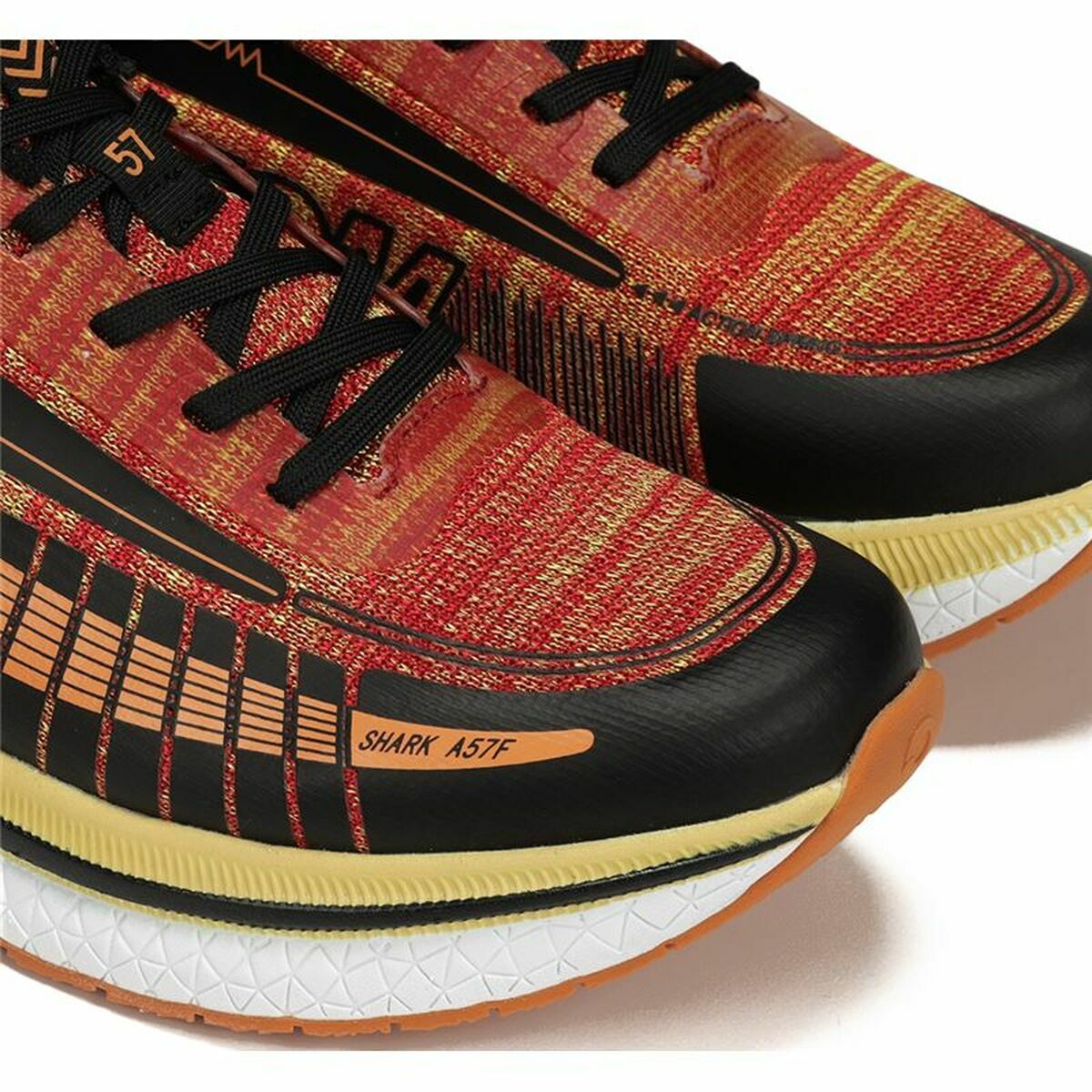 Running Shoes for Adults Atom AT130 Orange Black Men-22