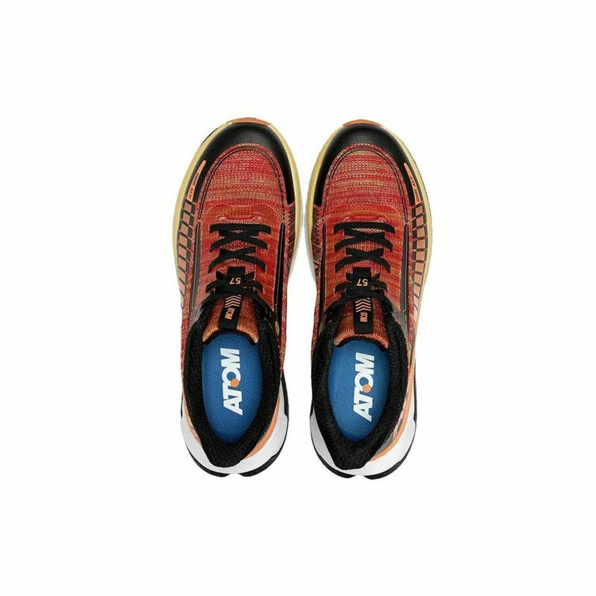 Running Shoes for Adults Atom AT130 Orange Black Men-18