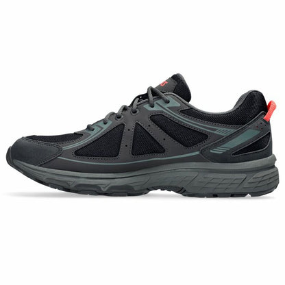 Walking Shoes for Men Asics Gel-Venture 6 Black Grey-4