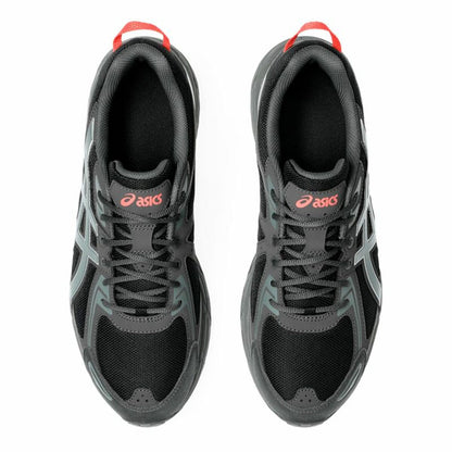 Walking Shoes for Men Asics Gel-Venture 6 Black Grey-2