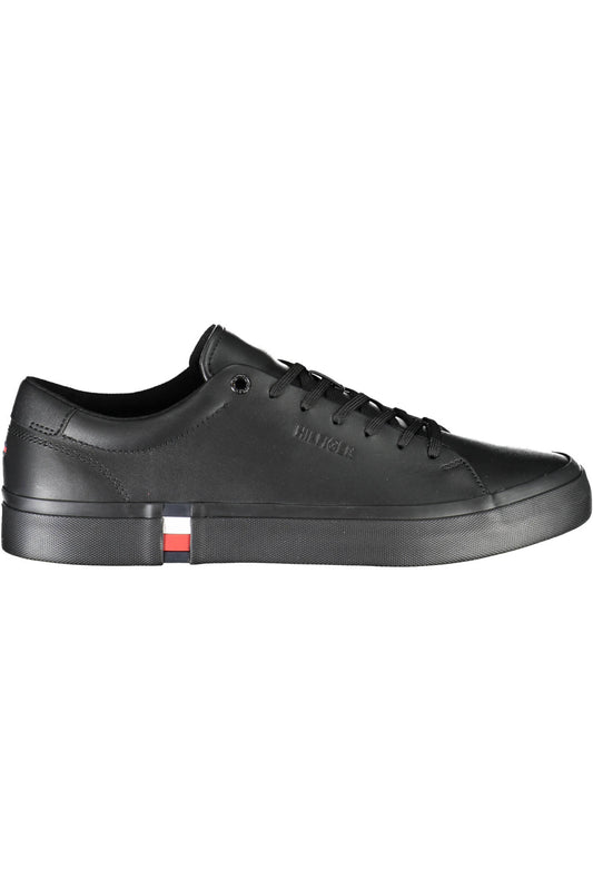 TOMMY HILFIGER BLACK MAN SPORT SHOES-0